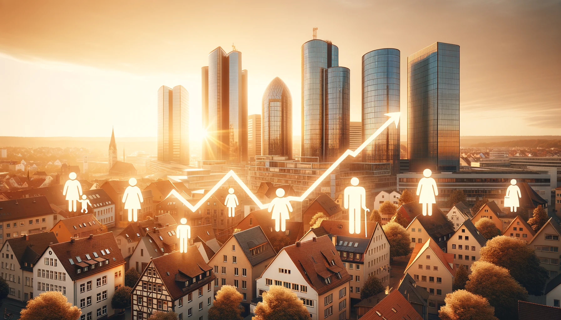 Leverkusens demografische Entwicklung